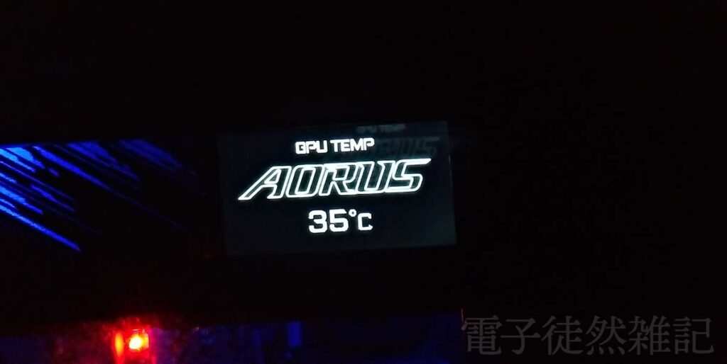最小限アプリでRTX3090Aorus LCDの温度表示に挑む