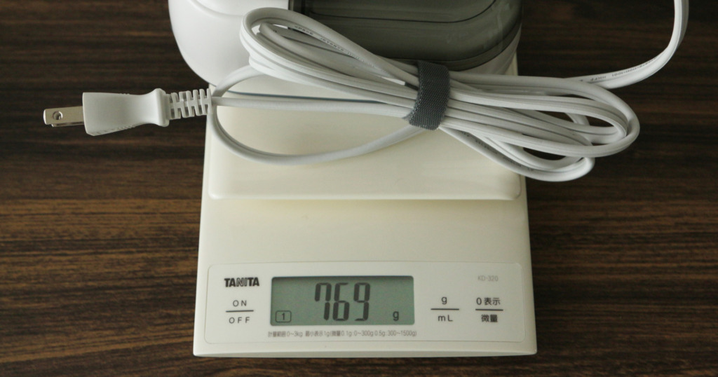 AooDen Iron With Power-Cable Weight 02