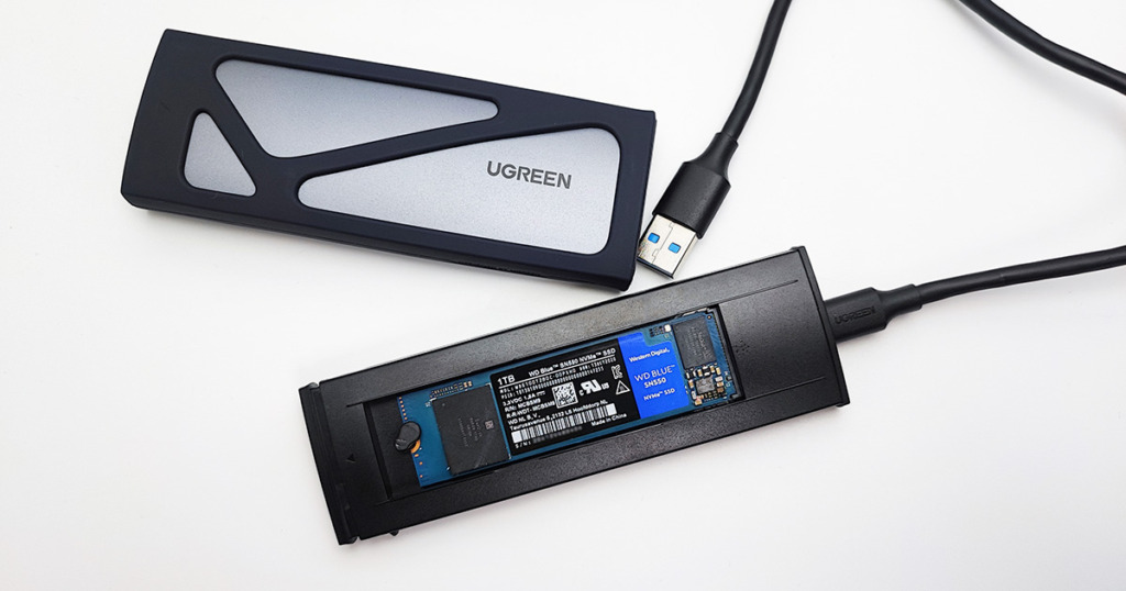 SN550+Ugreen-USB-Exchager