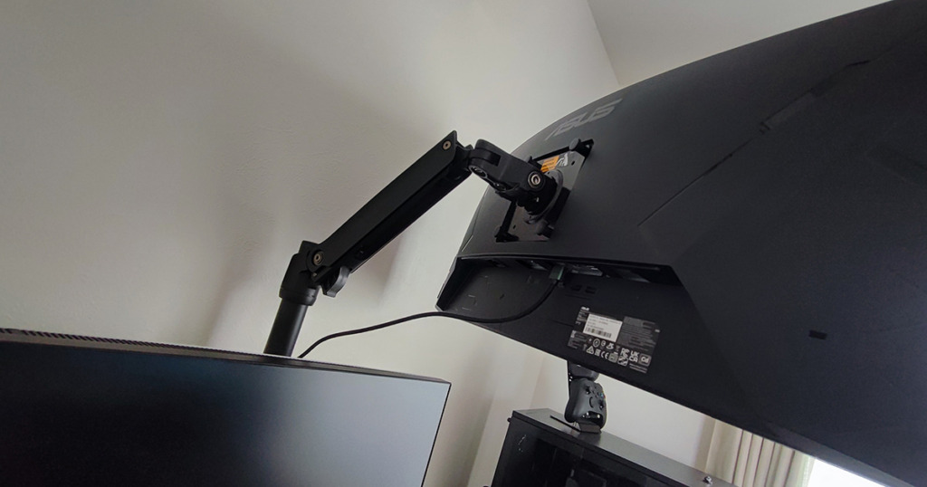 Installation To Monitor-Arm-Stand 05