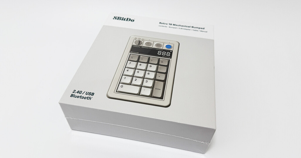 8BitDo 10KeyPad Package