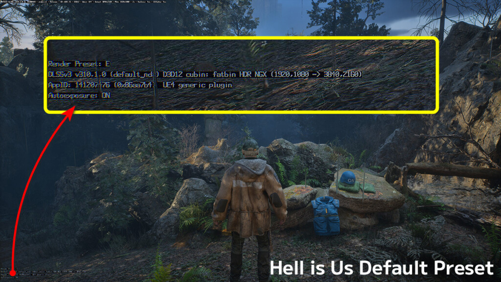 Default DLSS Preset@HellisUs