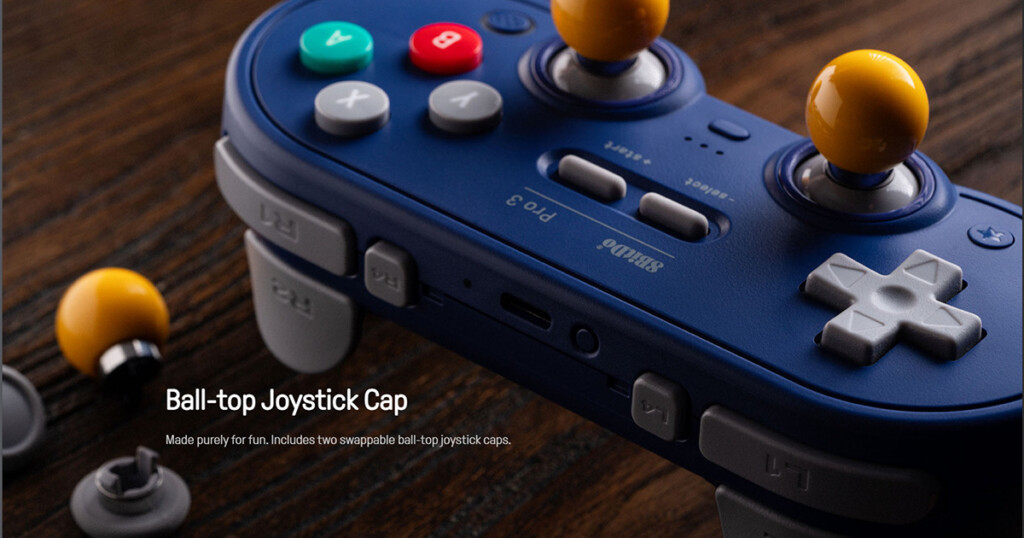 8BitDo Ball-Top-Joystick-Caps