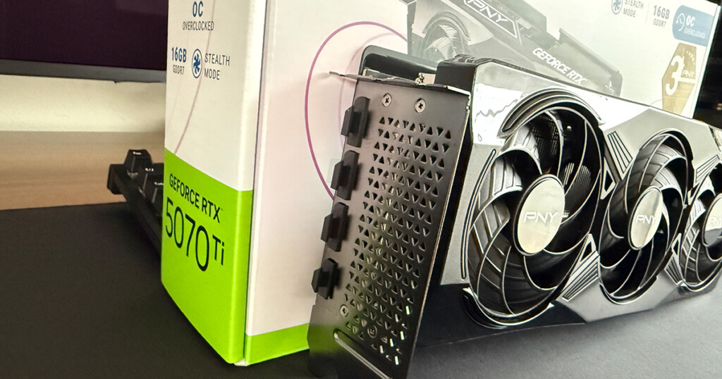PNY RTX5070Ti and Package