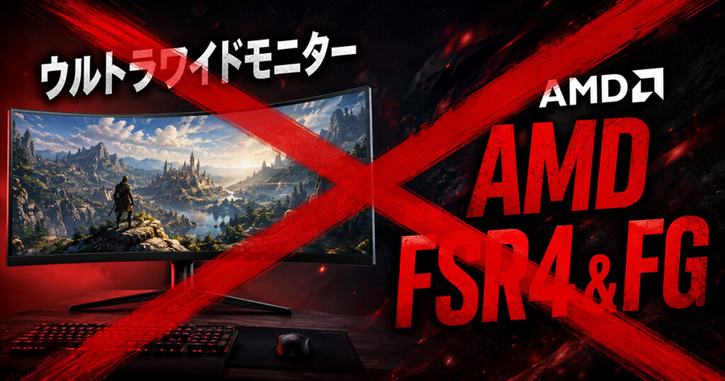 Unable Ultra-Wide-Monitor and AMD FSR4