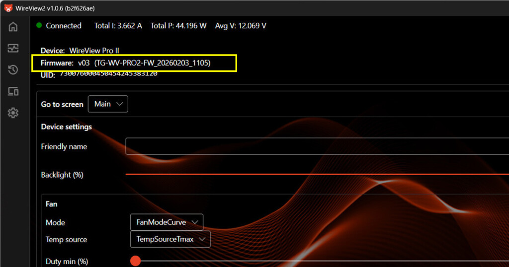 WVP2 Firmware v03