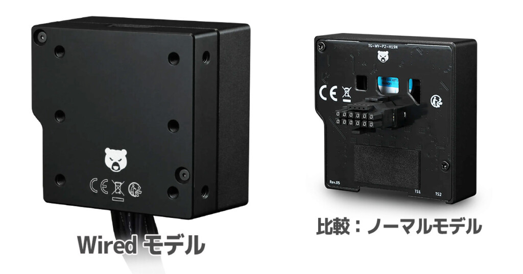 Wired-Modl and Normal-Model Back Panel