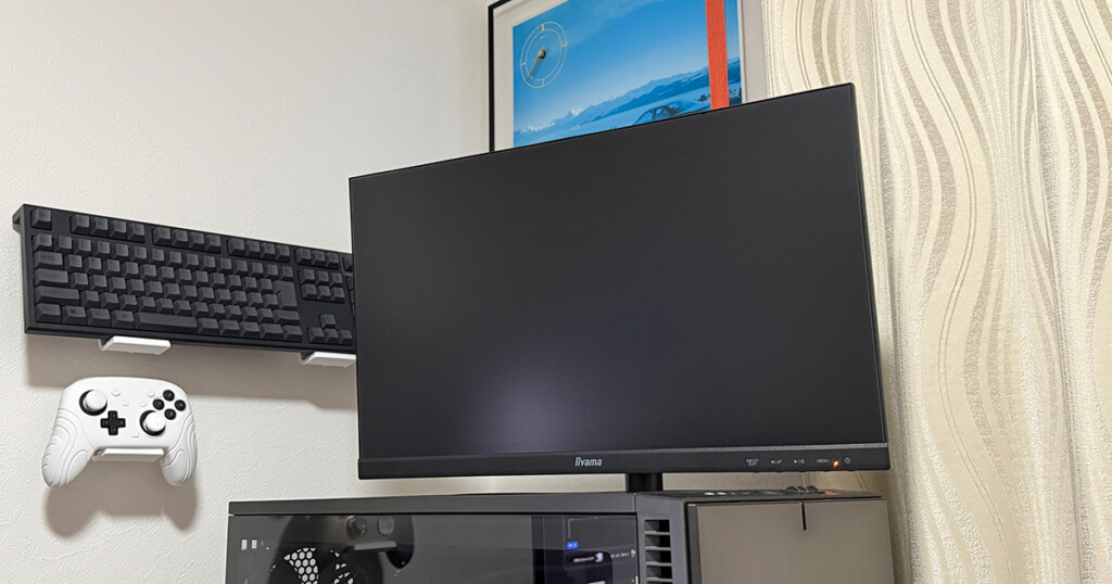 Monitor For TEST and Sttings Winth Long-Pole Monitor arm