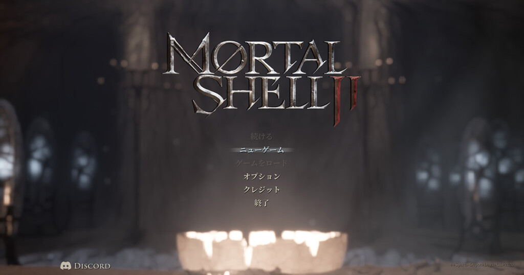 Mortal Shell2 TOP Menu